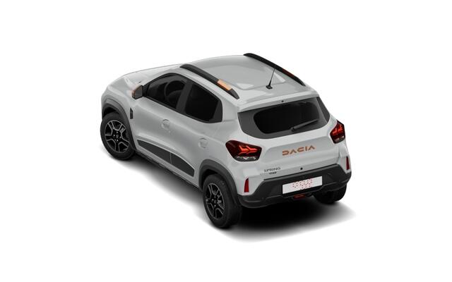 Dacia Spring Extreme | Achteruitrijcamera | Cruise Control met snelheidsbegrenzer | ISOFIX-bevestigingssysteem voor kinderzitjes op de buitenste zitplaatsen achter