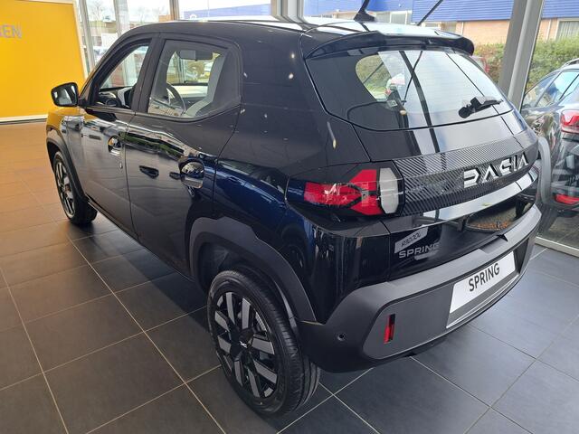 Dacia Spring Expression Black Edition 65 pk 26.8 kWh | Airco | Cruise | Media Control App | 30kW DC laden | PRIVATE LEASE VANAF ¤ 199,- !|
