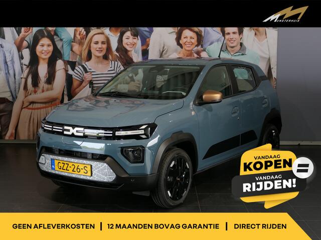 Dacia Spring Extreme 65 26.8 kWh *Incl. Snellader!* *SOH 96,6%* - Occasion Lease vanaf €374 p/m - Sensor V+A - Camera - Bluetooth - Navi