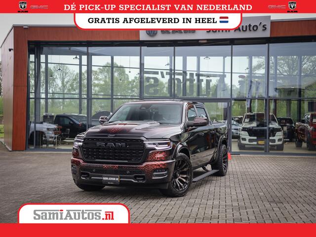 Dodge 1500 Ram COBRA EDITION | LIMITED H.O | SPORT DE MEEST LUXUEUZE PICK UP HIGH OUTPUT H.O 540PK 706 Nm 2025 | XB9 | MASSAGE | BOM VOL | CREW CAB | DUBBELE CABINE | GRIJSKENTEKEN | VOORRAAD NR 2292 - 5178 | Cobra package is meerprijs |