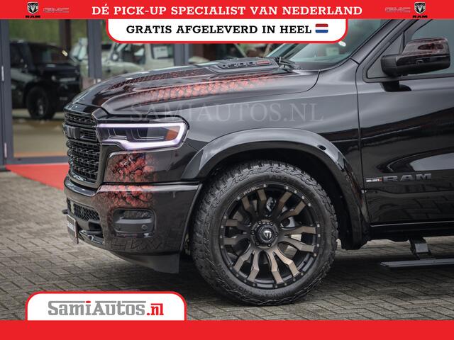 Dodge 1500 Ram COBRA EDITION | LIMITED H.O | SPORT DE MEEST LUXUEUZE PICK UP HIGH OUTPUT H.O 540PK 706 Nm 2025 | XB9 | MASSAGE | BOM VOL | CREW CAB | DUBBELE CABINE | GRIJSKENTEKEN | VOORRAAD NR 2292 - 5178 | Cobra package is meerprijs |