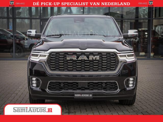 Dodge 1500 Ram Tungsten | De Meest Luxe Pick-Up op de Markt | 540 Pk 706 Nm | Exclusieve en Kracht | Comfortabele Dubbele Cabine met Royale 5 Zitplaatsen | BPM vrij | Nu Leverbaar uit Voorraad | Voorraad Nr 2321 - 8586