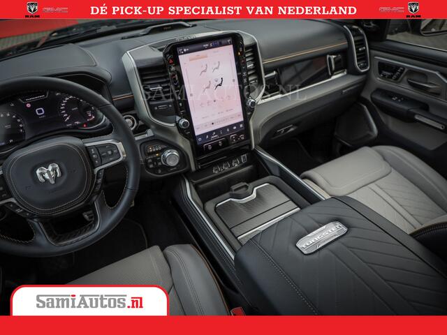 Dodge 1500 Ram Tungsten | De Meest Luxe Pick-Up op de Markt | 540 Pk 706 Nm | Exclusieve en Kracht | Comfortabele Dubbele Cabine met Royale 5 Zitplaatsen | BPM vrij | Nu Leverbaar uit Voorraad | Voorraad Nr 2321 - 8586