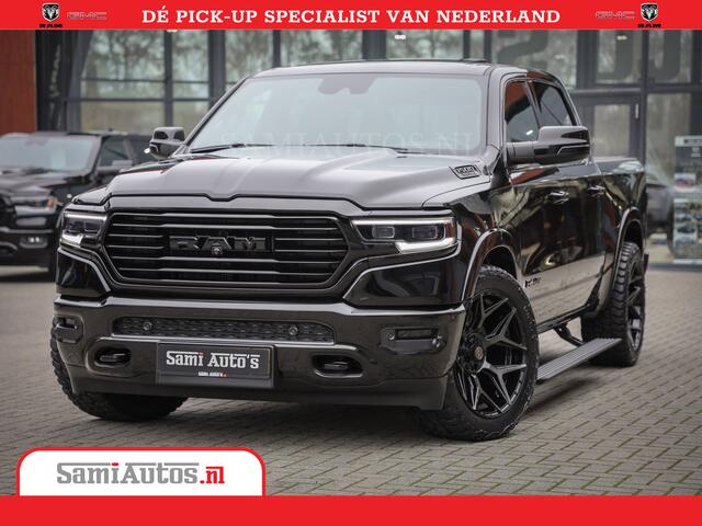 Dodge 1500 RAM LongHorn | 5.7 V8 Black Ops | Speciale Editie Bruin Leder | De Luxe van een Limited | Comfortabele Dubbele Cabine met Royale 5 Zitplaatsen | BPM vrij | Nu Leverbaar uit Voorraad | Voorraad Nr 2204 - 9644