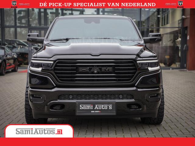 Dodge 1500 RAM LongHorn | 5.7 V8 Black Ops | Speciale Editie Bruin Leder | De Luxe van een Limited | Comfortabele Dubbele Cabine met Royale 5 Zitplaatsen | BPM vrij | Nu Leverbaar uit Voorraad | Voorraad Nr 2204 - 9644