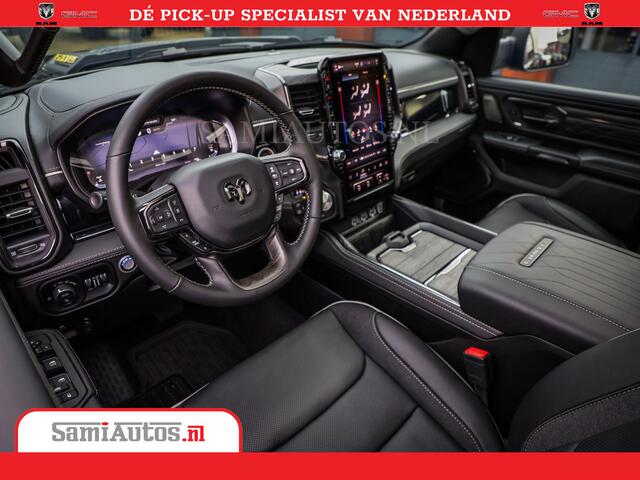 Dodge 1500 Ram Limited Night High Output 540HP 706Nm | Massage + Full Option | De Meest Luxe en Volle Pick-Up in zijn Klasse | Comfortabele Dubbele Cabine met Royale 5 Zitplaatsen | BPM vrij | Nu Leverbaar uit Voorraad | Voorraad Nr 2367 - 5430
