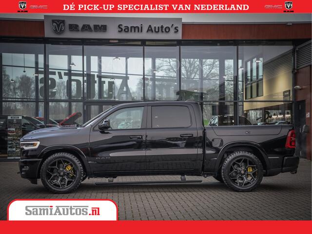Dodge 1500 Ram Limited Night High Output 540HP 706Nm | Massage + Full Option | De Meest Luxe en Volle Pick-Up in zijn Klasse | Comfortabele Dubbele Cabine met Royale 5 Zitplaatsen | BPM vrij | Nu Leverbaar uit Voorraad | Voorraad Nr 2304 - 8540