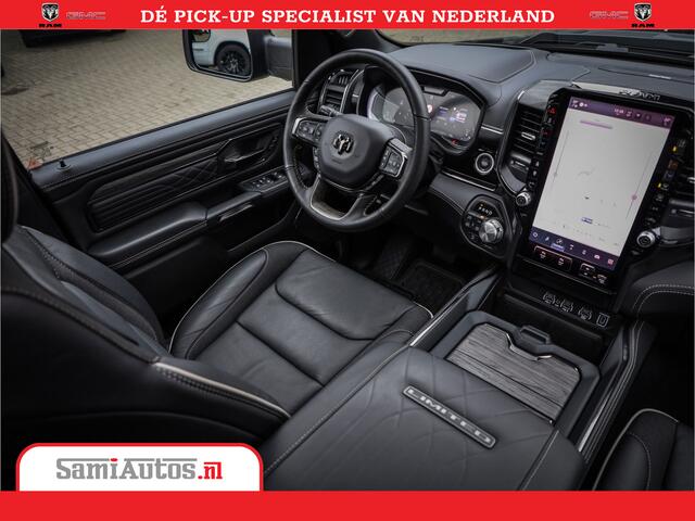 Dodge 1500 Ram Limited Demo Night High Output 540HP 706Nm | Massage + Full Option | De Meest Luxe en Volle Pick-Up in zijn Klasse | Comfortabele Dubbele Cabine met Royale 5 Zitplaatsen | BPM vrij | Nu Leverbaar uit Voorraad | Voorraad Nr 2263 - V76JVF