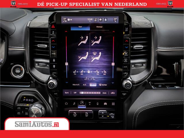 Dodge 1500 Ram Limited Demo Night High Output 540HP 706Nm | Massage + Full Option | De Meest Luxe en Volle Pick-Up in zijn Klasse | Comfortabele Dubbele Cabine met Royale 5 Zitplaatsen | BPM vrij | Nu Leverbaar uit Voorraad | Voorraad Nr 2263 - V76JVF