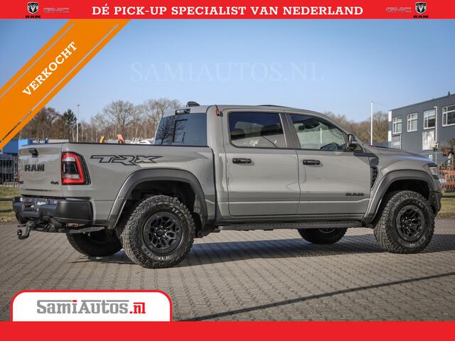 Dodge 1500 Ram TRX Lunar Edition | Ceramic Grey | Matchless | Full Option | 6,2 V8 HellCat 702HP | Comfortabele Dubbele Cabine met Royale 5 Zitplaatsen | BPM vrij | Nu Leverbaar uit Voorraad |