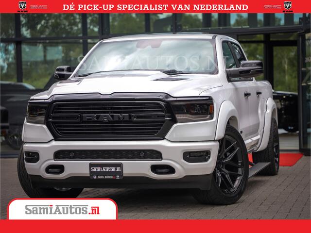 Dodge 1500 Ram Laramie Night | V8 5,7 402HP | Krachtige Hemi | Comfortabele Dubbele Cabine met Royale 5 Zitplaatsen | BPM vrij | Nu Leverbaar uit Voorraad | Voorraad Nr 2015 - 4725