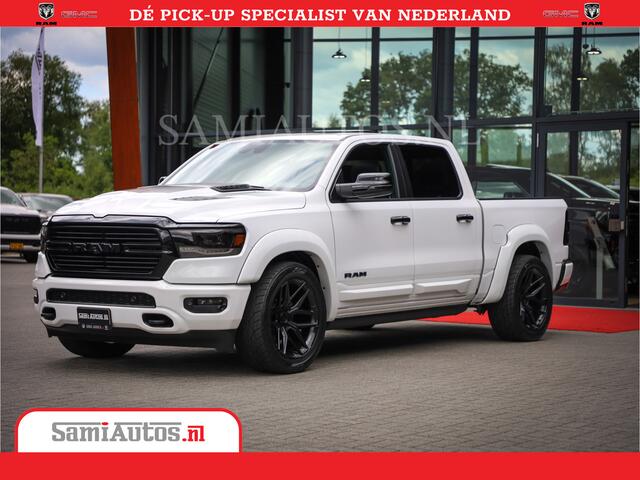 Dodge 1500 Ram Laramie Night | V8 5,7 402HP | Krachtige Hemi | Comfortabele Dubbele Cabine met Royale 5 Zitplaatsen | BPM vrij | Nu Leverbaar uit Voorraad | Voorraad Nr 2015 - 4725