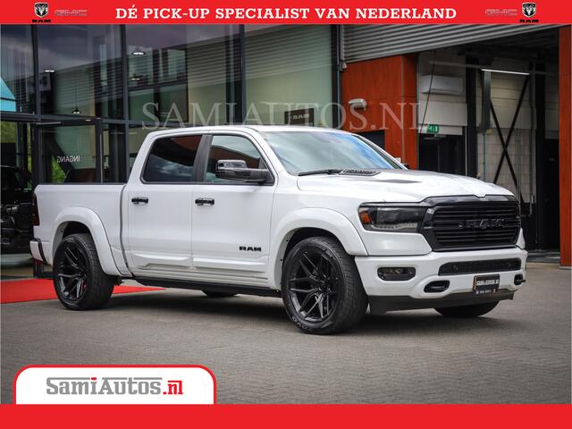 Dodge 1500 Ram Laramie Night | V8 5,7 402HP | Krachtige Hemi | Comfortabele Dubbele Cabine met Royale 5 Zitplaatsen | BPM vrij | Nu Leverbaar uit Voorraad | Voorraad Nr 2015 - 4725