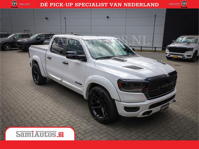 Dodge 1500 Ram Laramie Night | V8 5,7 402HP | Krachtige Hemi | Comfortabele Dubbele Cabine met Royale 5 Zitplaatsen | BPM vrij | Nu Leverbaar uit Voorraad | Voorraad Nr 2015 - 4725