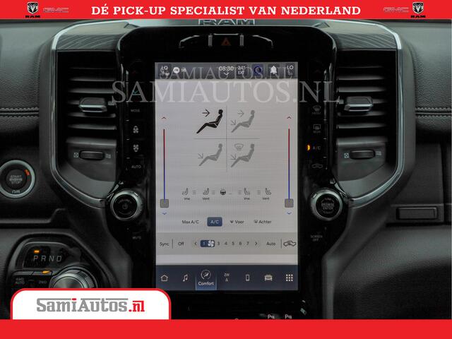 Dodge 1500 Ram Laramie Night | V8 5,7 402HP | Krachtige Hemi | Comfortabele Dubbele Cabine met Royale 5 Zitplaatsen | BPM vrij | Nu Leverbaar uit Voorraad | Voorraad Nr 2015 - 4725