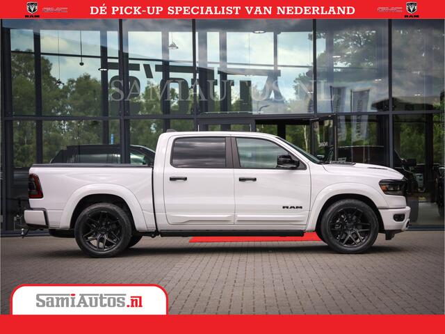 Dodge 1500 Ram Laramie Night | V8 5,7 402HP | Krachtige Hemi | Comfortabele Dubbele Cabine met Royale 5 Zitplaatsen | BPM vrij | Nu Leverbaar uit Voorraad | Voorraad Nr 2015 - 4725