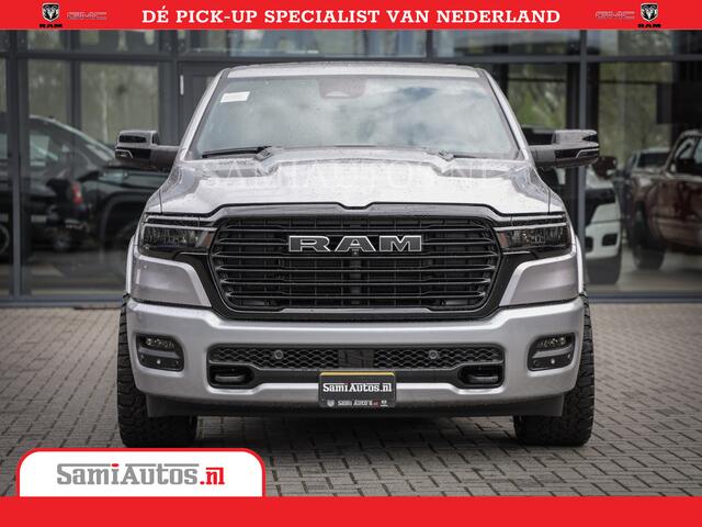 Dodge 1500 RAM Night Premium | Full Option | De Meest Luxe Pick-Up in zijn Klasse | Comfortabele Dubbele Cabine met Royale 5 Zitplaatsen | BPM vrij | Nu Leverbaar uit Voorraad | Voorraad Nr 2215 - 4984