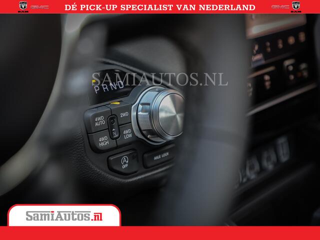 Dodge 1500 RAM Night Premium | Full Option | De Meest Luxe Pick-Up in zijn Klasse | Comfortabele Dubbele Cabine met Royale 5 Zitplaatsen | BPM vrij | Nu Leverbaar uit Voorraad | Voorraad Nr 2215 - 4984