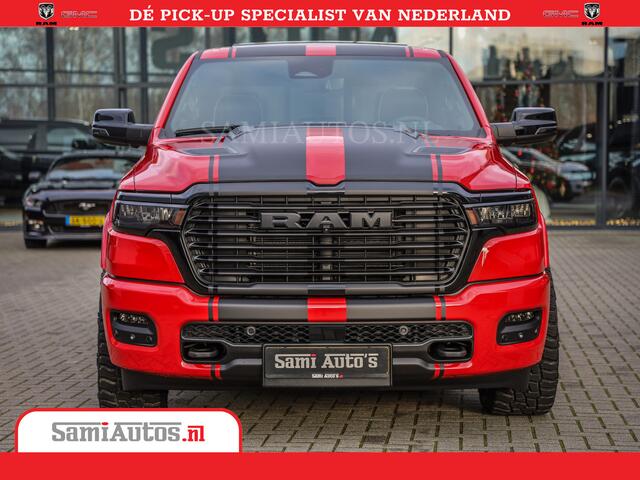Dodge 1500 RAM Night Premium | Full Option | De Meest Luxe Pick-Up in zijn Klasse | Comfortabele Dubbele Cabine met Royale 5 Zitplaatsen | BPM vrij | Nu Leverbaar uit Voorraad | Voorraad Nr 2226 - 4993