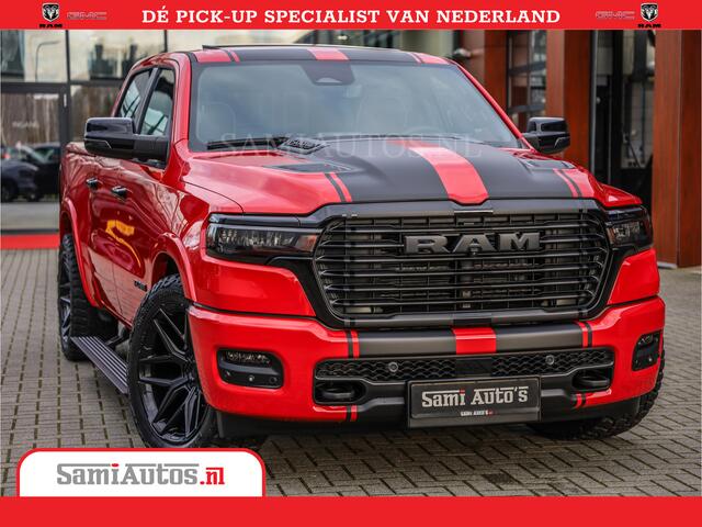 Dodge 1500 RAM Night Premium | Full Option | De Meest Luxe Pick-Up in zijn Klasse | Comfortabele Dubbele Cabine met Royale 5 Zitplaatsen | BPM vrij | Nu Leverbaar uit Voorraad | Voorraad Nr 2226 - 4993