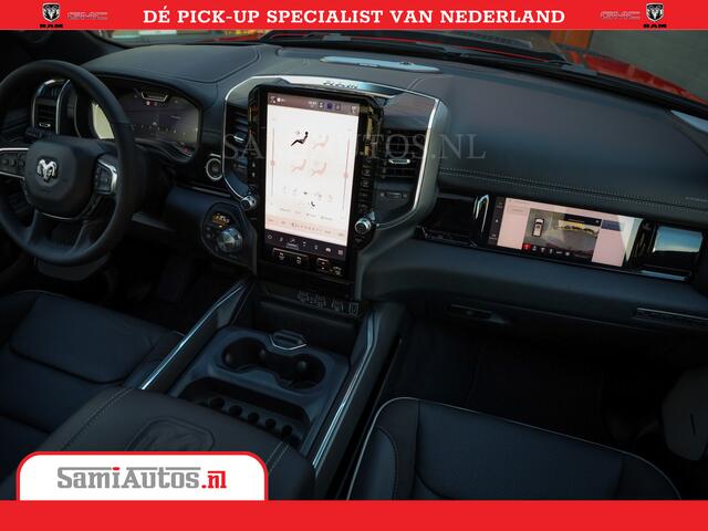 Dodge 1500 RAM Night Premium | Full Option | De Meest Luxe Pick-Up in zijn Klasse | Comfortabele Dubbele Cabine met Royale 5 Zitplaatsen | BPM vrij | Nu Leverbaar uit Voorraad | Voorraad Nr 2226 - 4993