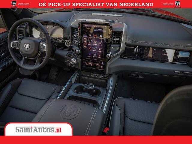Dodge 1500 RAM Night Premium | Full Option | De Meest Luxe Pick-Up in zijn Klasse | Comfortabele Dubbele Cabine met Royale 5 Zitplaatsen | BPM vrij | Nu Leverbaar uit Voorraad | Voorraad Nr 2226 - 4993