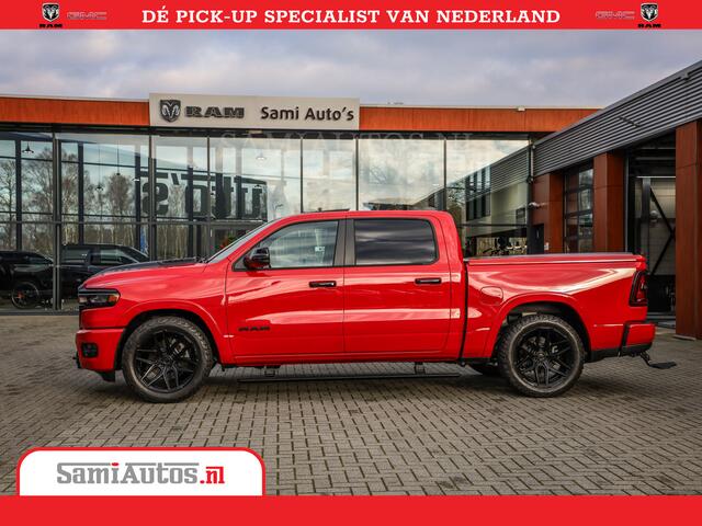 Dodge 1500 RAM Night Premium | Full Option | De Meest Luxe Pick-Up in zijn Klasse | Comfortabele Dubbele Cabine met Royale 5 Zitplaatsen | BPM vrij | Nu Leverbaar uit Voorraad | Voorraad Nr 2226 - 4993