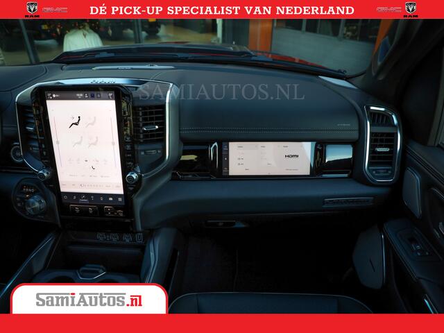 Dodge 1500 RAM Night Premium | Full Option | De Meest Luxe Pick-Up in zijn Klasse | Comfortabele Dubbele Cabine met Royale 5 Zitplaatsen | BPM vrij | Nu Leverbaar uit Voorraad | Voorraad Nr 2226 - 4993