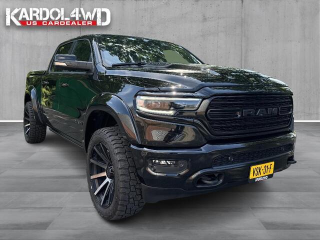 Dodge 1500 Ram 5.7 V8 4x4 Crew Cab Limited | Virtual spiegel | 22inch XD velgen / Mickey thompson set | 320L LPG | Trekhaak 13-polig| Geheel rijklaar incl. Garantie