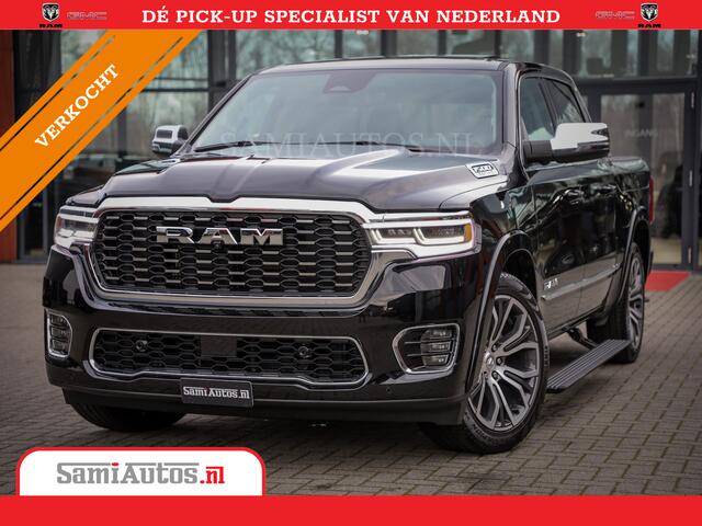 Dodge 1500 Ram Tungsten | De Meest Luxe Pick-Up op de Markt | 540 Pk 706 Nm | Exclusieve en Kracht | Comfortabele Dubbele Cabine met Royale 5 Zitplaatsen | BPM vrij | Nu Leverbaar uit Voorraad | Voorraad Nr 2366 - 8602
