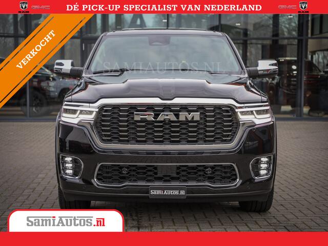 Dodge 1500 Ram Tungsten | De Meest Luxe Pick-Up op de Markt | 540 Pk 706 Nm | Exclusieve en Kracht | Comfortabele Dubbele Cabine met Royale 5 Zitplaatsen | BPM vrij | Nu Leverbaar uit Voorraad | Voorraad Nr 2366 - 8602