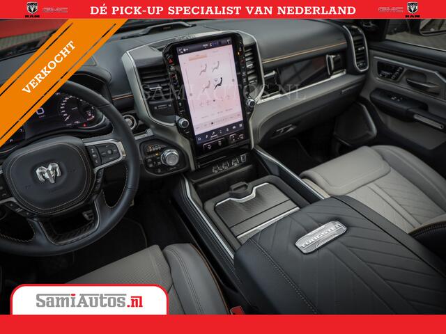 Dodge 1500 Ram Tungsten | De Meest Luxe Pick-Up op de Markt | 540 Pk 706 Nm | Exclusieve en Kracht | Comfortabele Dubbele Cabine met Royale 5 Zitplaatsen | BPM vrij | Nu Leverbaar uit Voorraad | Voorraad Nr 2366 - 8602