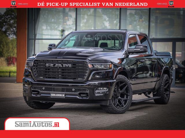 Dodge 1500 RAM Night Premium | Full Option | De Meest Luxe Pick-Up in zijn Klasse | Comfortabele Dubbele Cabine met Royale 5 Zitplaatsen | BPM vrij | Nu Leverbaar uit Voorraad | Voorraad Nr 2285 - 7648