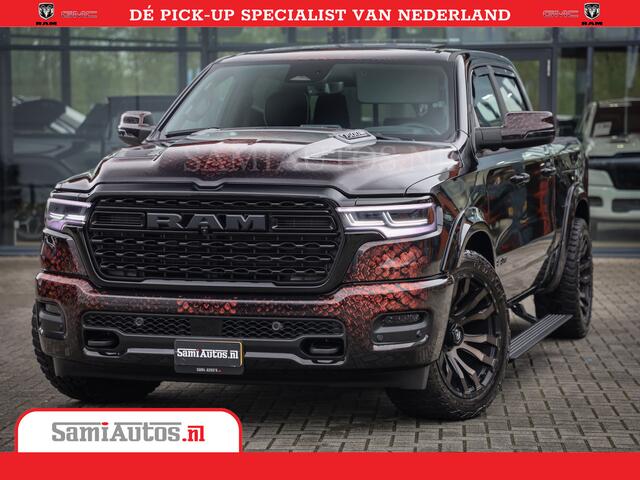 Dodge 1500 Ram COBRA EDITION | Limited Night High Output 540HP 706Nm | Massage + Full Option | De Meest Luxe en Volle Pick-Up in zijn Klasse | Comfortabele Dubbele Cabine met Royale 5 Zitplaatsen | BPM vrij | Nu Leverbaar uit Voorraad | Voorraad Nr 2292 - 5178 | Cob