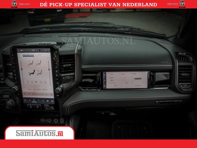 Dodge 1500 Ram COBRA EDITION | Limited Night High Output 540HP 706Nm | Massage + Full Option | De Meest Luxe en Volle Pick-Up in zijn Klasse | Comfortabele Dubbele Cabine met Royale 5 Zitplaatsen | BPM vrij | Nu Leverbaar uit Voorraad | Voorraad Nr 2292 - 5178 | Cob