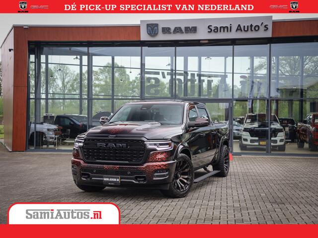 Dodge 1500 Ram COBRA EDITION | Limited Night High Output 540HP 706Nm | Massage + Full Option | De Meest Luxe en Volle Pick-Up in zijn Klasse | Comfortabele Dubbele Cabine met Royale 5 Zitplaatsen | BPM vrij | Nu Leverbaar uit Voorraad | Voorraad Nr 2292 - 5178 | Cob