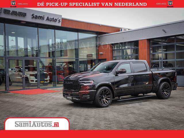 Dodge 1500 Ram COBRA EDITION | Limited Night High Output 540HP 706Nm | Massage + Full Option | De Meest Luxe en Volle Pick-Up in zijn Klasse | Comfortabele Dubbele Cabine met Royale 5 Zitplaatsen | BPM vrij | Nu Leverbaar uit Voorraad | Voorraad Nr 2292 - 5178 | Cob