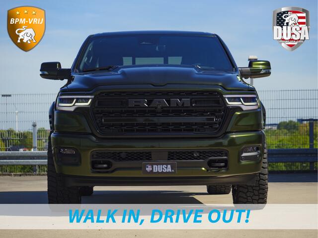 Dodge 1500 RAM | | Limited | 3.0L Twin-Turbo I6 | High Output | BPM-VRIJ | Passenger Display | 14,4 Touch Screen | LPG | FULL WRAP Getoonde accessoires zijn verkrijgbaar tegen meerprijs