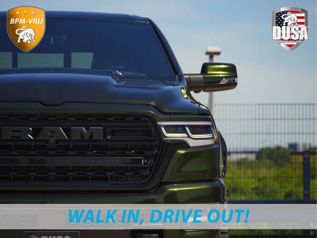 Dodge 1500 RAM | | Limited | 3.0L Twin-Turbo I6 | High Output | BPM-VRIJ | Passenger Display | 14,4 Touch Screen | LPG | FULL WRAP Getoonde accessoires zijn verkrijgbaar tegen meerprijs