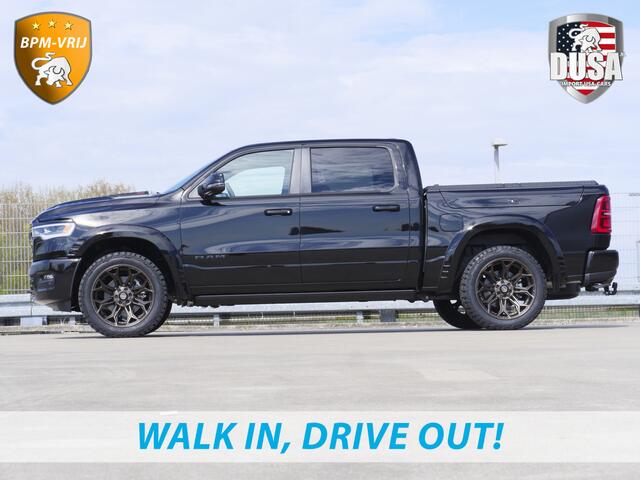 Dodge 1500 RAM | | Limited | 3.0L Twin-Turbo I6 | High Output | BPM-VRIJ | Passenger Display | 14,4 Touch Screen | LPG | RAMBOX Getoonde accessoires zijn verkrijgbaar tegen meerprijs