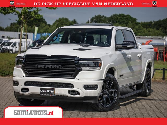 Dodge 1500 Ram Laramie Night Edition | 5.7V8 4X4 | Sport Line met Panorama dak en Camera en veel meer | Luxe Leder | Comfortabele Dubbele Cabine met Royale 5 Zitplaatsen |