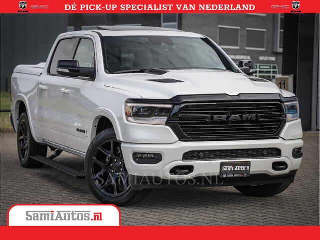 Dodge 1500 Ram Laramie Night Edition | 5.7V8 4X4 | Sport Line met Panorama dak en Camera en veel meer | Luxe Leder | Comfortabele Dubbele Cabine met Royale 5 Zitplaatsen |