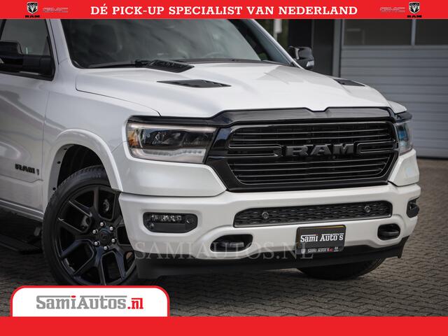 Dodge 1500 Ram Laramie Night Edition | 5.7V8 4X4 | Sport Line met Panorama dak en Camera en veel meer | Luxe Leder | Comfortabele Dubbele Cabine met Royale 5 Zitplaatsen |