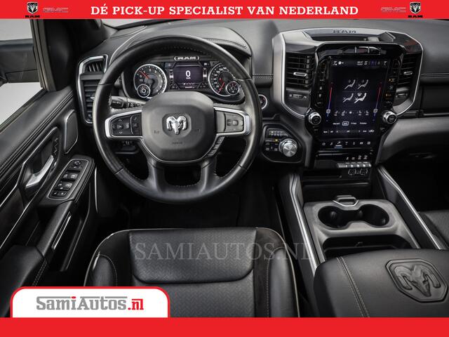 Dodge 1500 Ram Laramie Night Edition | 5.7V8 4X4 | Sport Line met Panorama dak en Camera en veel meer | Luxe Leder | Comfortabele Dubbele Cabine met Royale 5 Zitplaatsen |