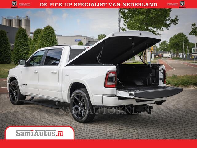 Dodge 1500 Ram Laramie Night Edition | 5.7V8 4X4 | Sport Line met Panorama dak en Camera en veel meer | Luxe Leder | Comfortabele Dubbele Cabine met Royale 5 Zitplaatsen |