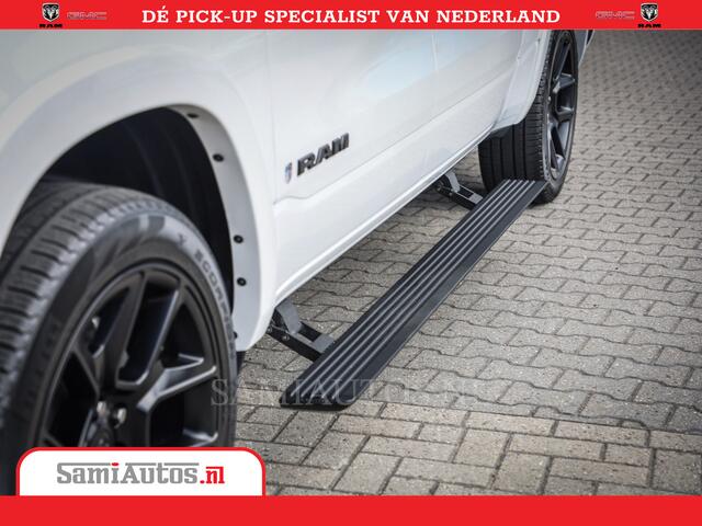 Dodge 1500 Ram Laramie Night Edition | 5.7V8 4X4 | Sport Line met Panorama dak en Camera en veel meer | Luxe Leder | Comfortabele Dubbele Cabine met Royale 5 Zitplaatsen |