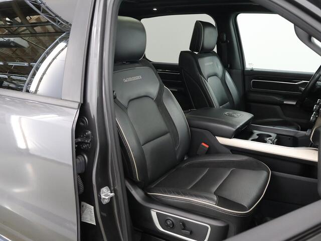 Dodge 1500 Ram 5.7 V8 4x4 CREW CAB | LARAMIE | LUCHTVERING | LPG | PANORAMADAK | CAMERA | NAVIGATIE | STOEL VERWARMING/VENTILATIE | SIDE STEPS | BEDCOVER | 20" LICHTMETALEN WIELEN