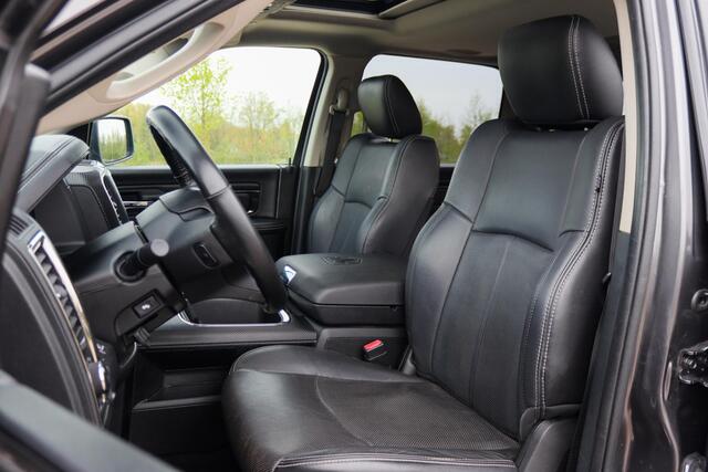 Dodge 1500 Ram 5.7 V8 4x4 Quad Cab 6'4 120L tank, Luchtvering, Trekhaak 3500KG, Leder, Schuif/Kanteldak