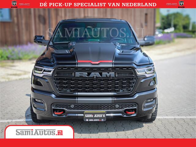Dodge 1500 Ram Limited Night High Output 540HP 706Nm | Massage + Full Option | De Meest Luxe en Volle Pick-Up in zijn Klasse | Comfortabele Dubbele Cabine met Royale 5 Zitplaatsen | BPM vrij | Nu Leverbaar uit Voorraad | Voorraad Nr 2357 - 5182