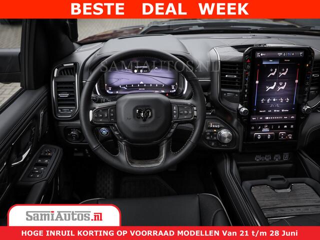 Dodge 1500 Ram COBRA EDITION | Limited Night High Output 540HP 706Nm | Massage + Full Option | De Meest Luxe en Volle Pick-Up in zijn Klasse | Comfortabele Dubbele Cabine met Royale 5 Zitplaatsen | BPM vrij | Nu Leverbaar uit Voorraad | Voorraad Nr 2292 - 5178 | Cob